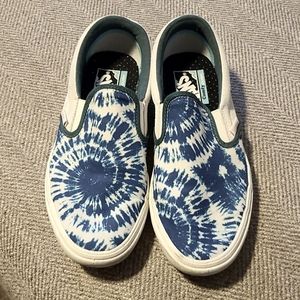 Vans Tie Dye Comfy Cush Slides